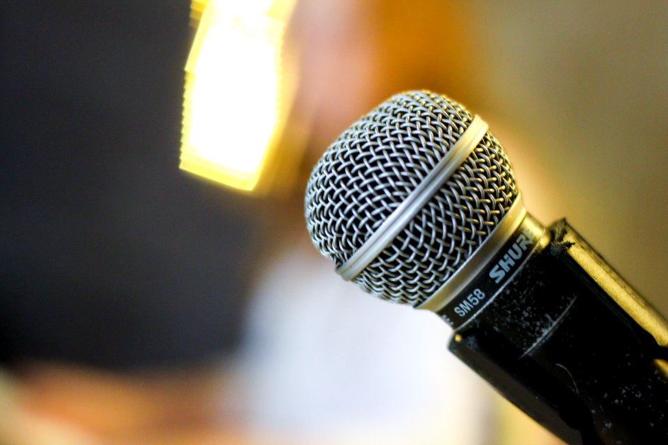 Close Up Of Microphone photo