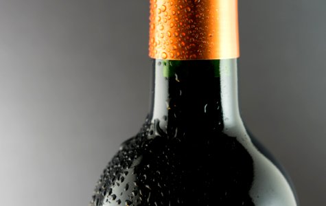 Close Up Of Wine Bottle photo