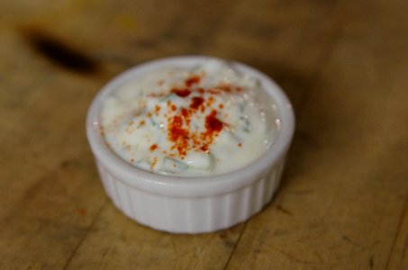 Cream With Chili Powder Toppings photo