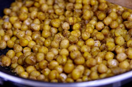 Round Grilled Food