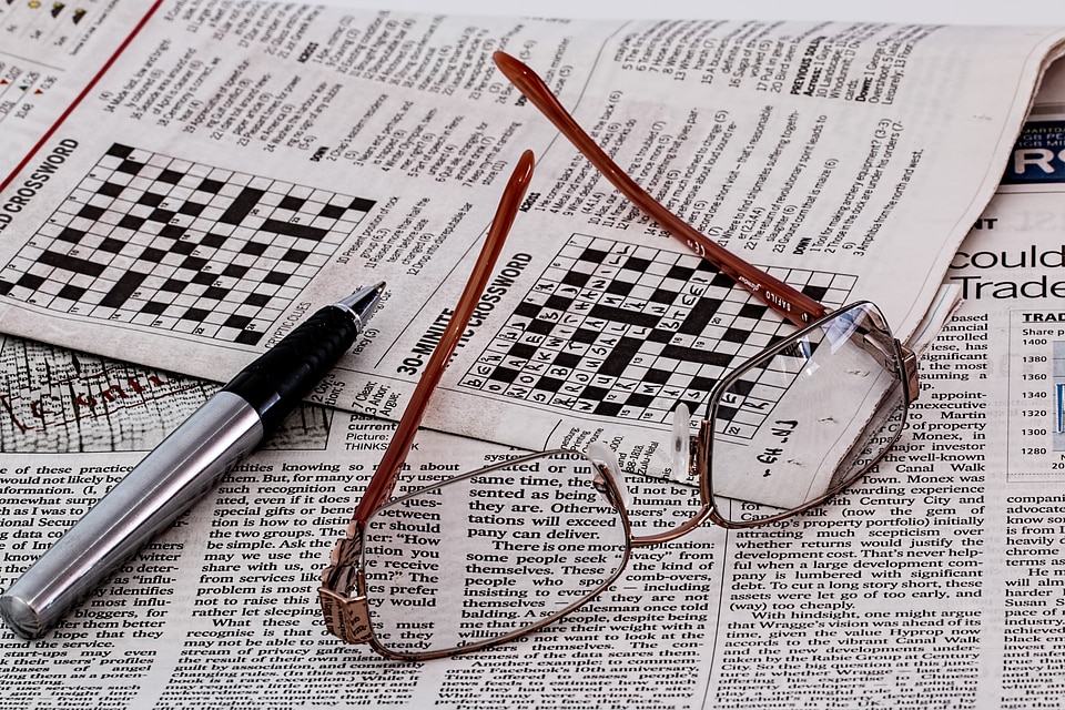 Spectacles glasses paper