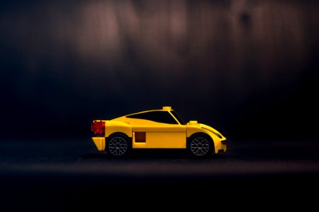 Yellow Coupe Toy photo
