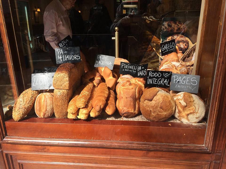 Food showcase consumption