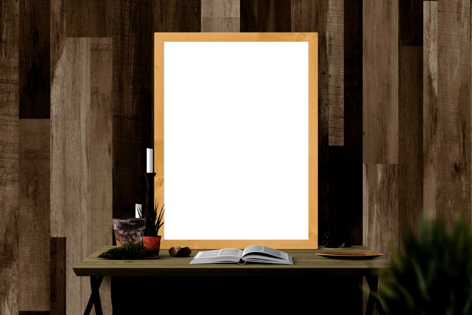 White And Black Vanity Table Near Wll