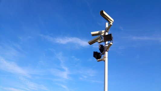 Black And White Cctv Cameras