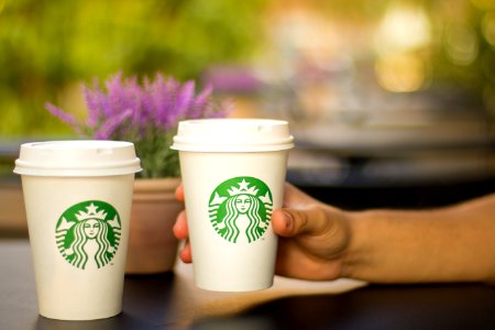 Starbucks Coffee Cups photo
