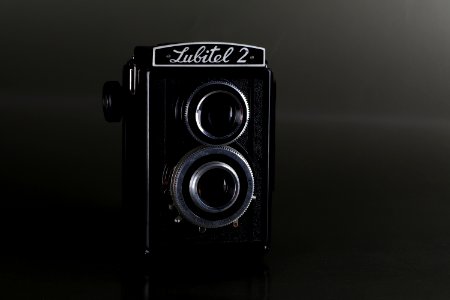 Black Lubitel 2 Camera