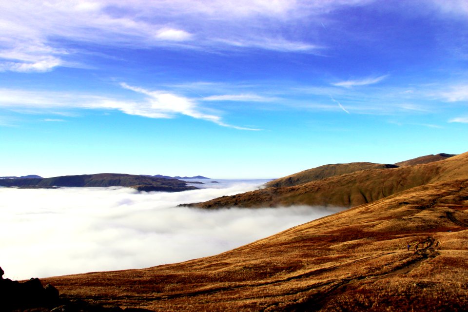 Clouds Over Mountain Valley