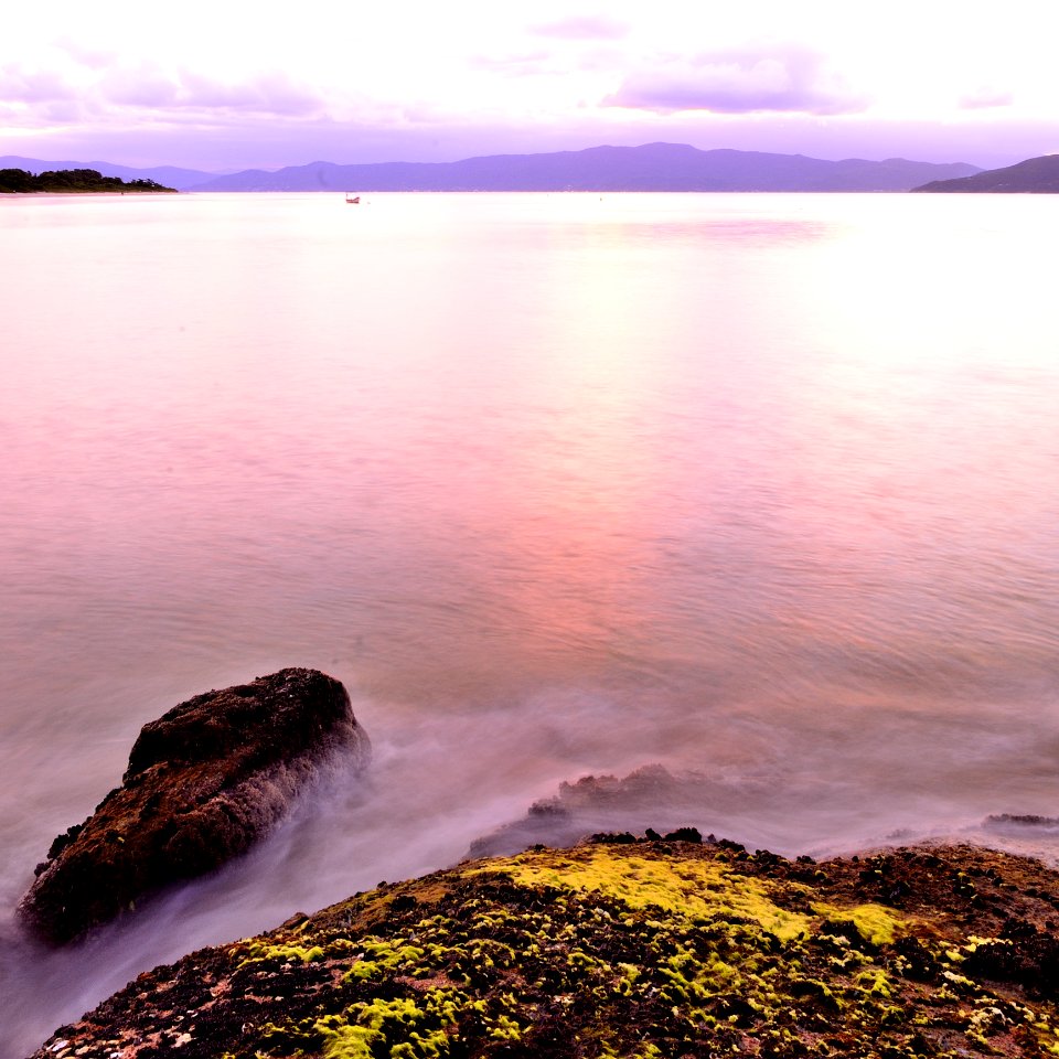 Sea Near Rock Formation