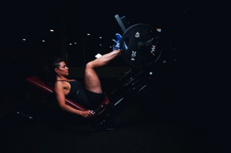 Athlete In Gym