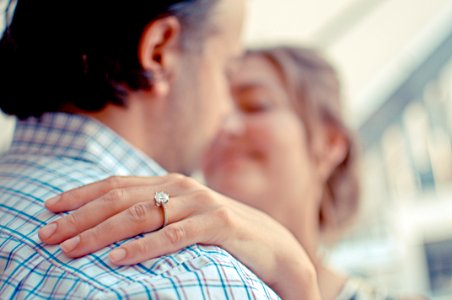 Couple Having A Hug