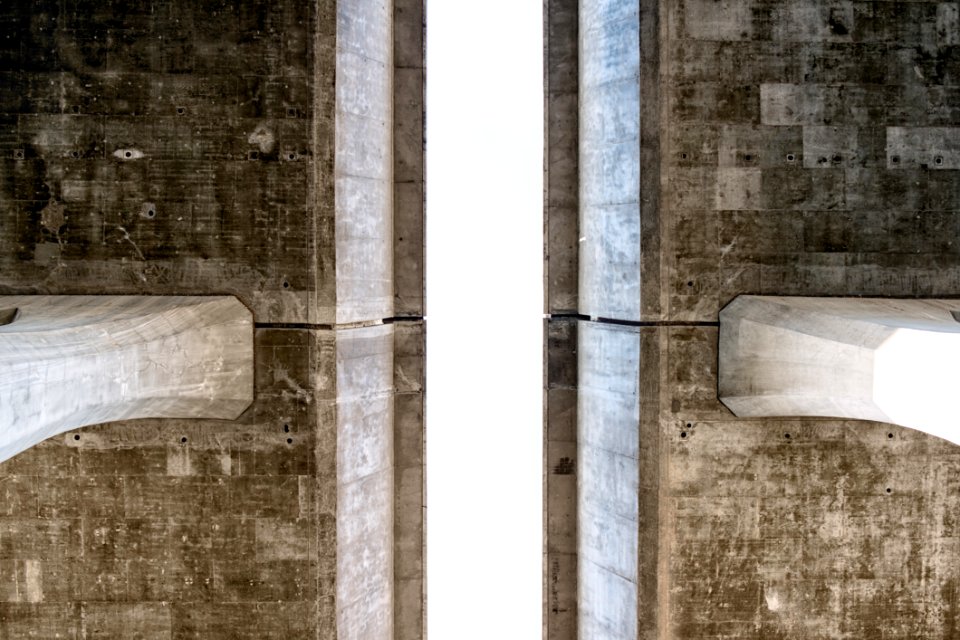 Brown And White Ceiling During Daytime