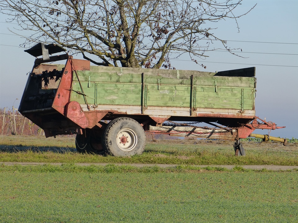 Hay hay wagon harvest