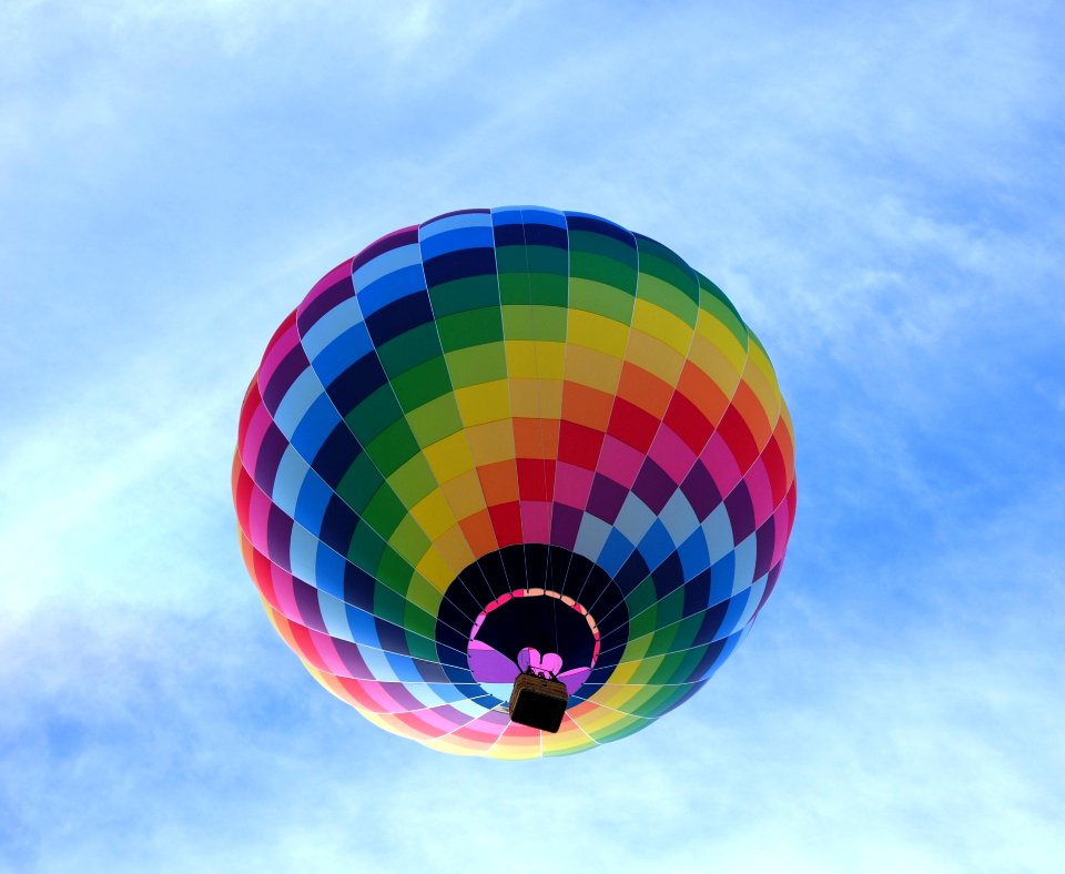 Hot Air Balloon Flying Under Blue Sky During Daytime