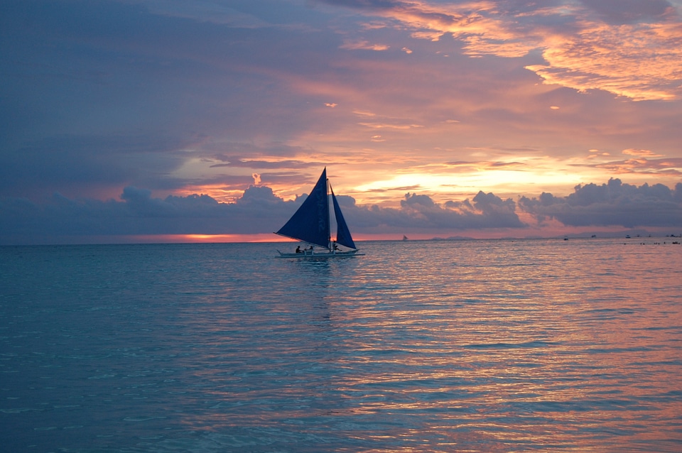 Boat sea ocean