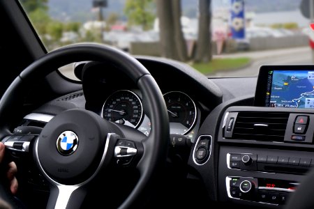 Modern Car Dashboard