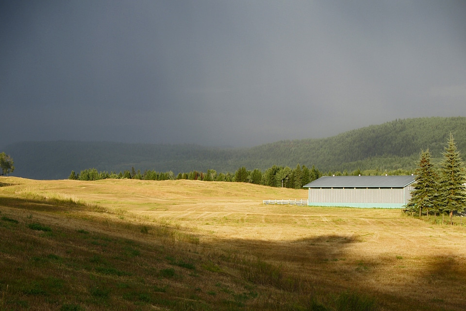 Clouds landscape scenery