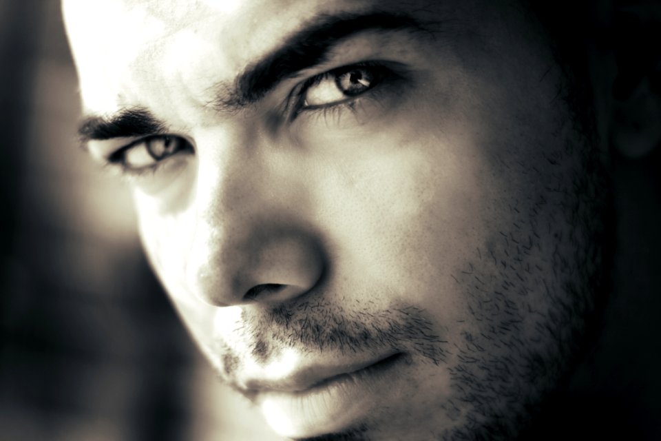 Attractive Mans Face