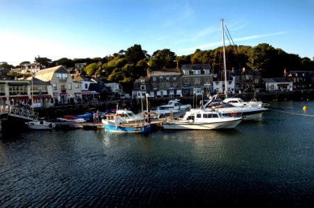 Boats And Buildings Near The Ocean photo