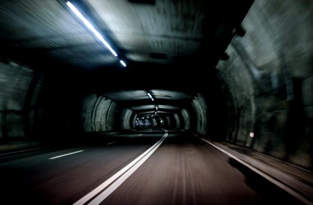 Grey Concrete Road