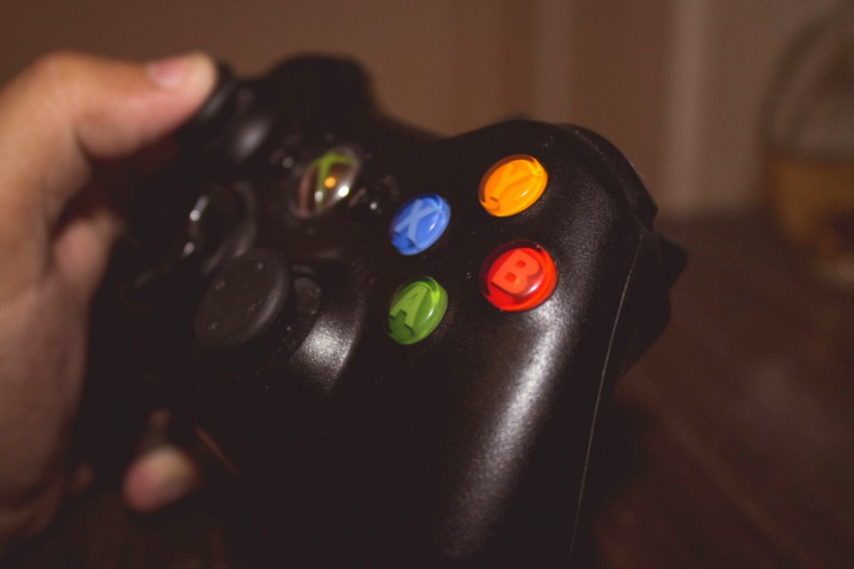 Person With Video Game Controller