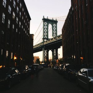 Brooklyn Bridge In New York City photo