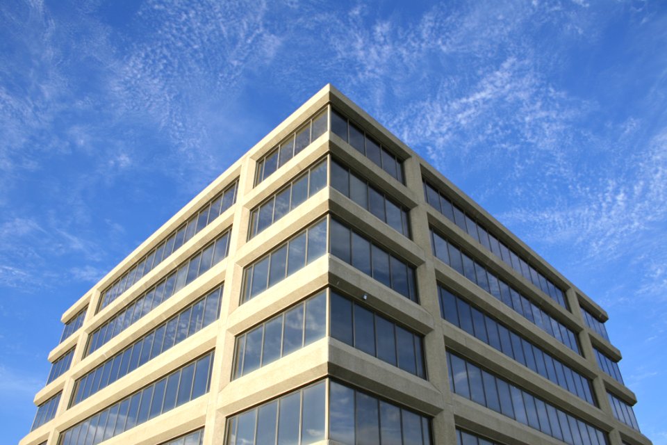 White Paint Building