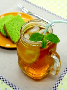Iced Tea With Mint