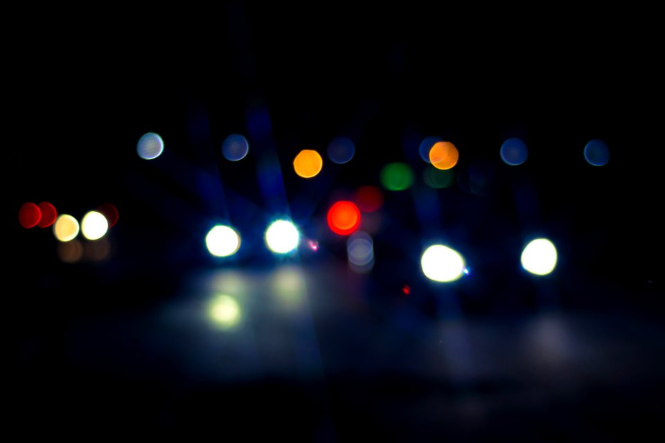Photo Of Car And Street Lights During Night Ime