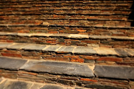 Close Up Photography Of Brown And Grey File Concrete Bricks photo