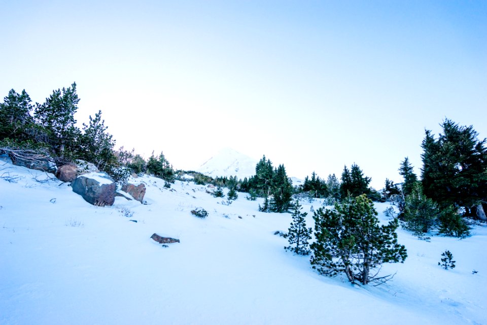 Snowy Mountain Slopes