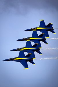 Blue Angels In Formation