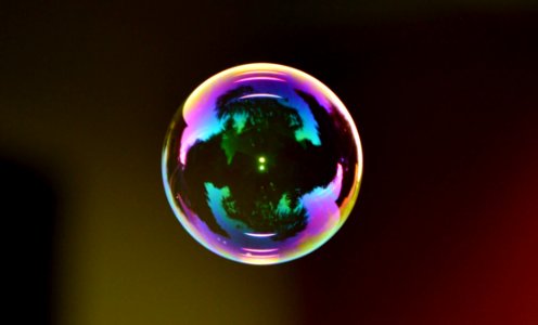 Colorful Soap Bubble photo