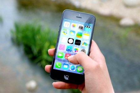 Hand Using Smartphone