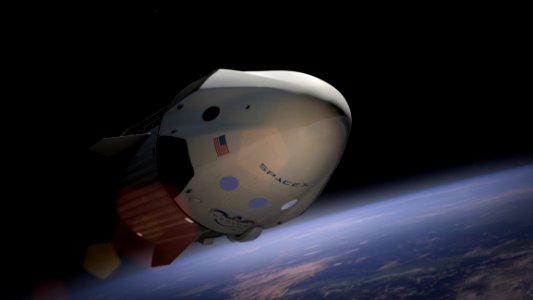 Satellite In Orbit