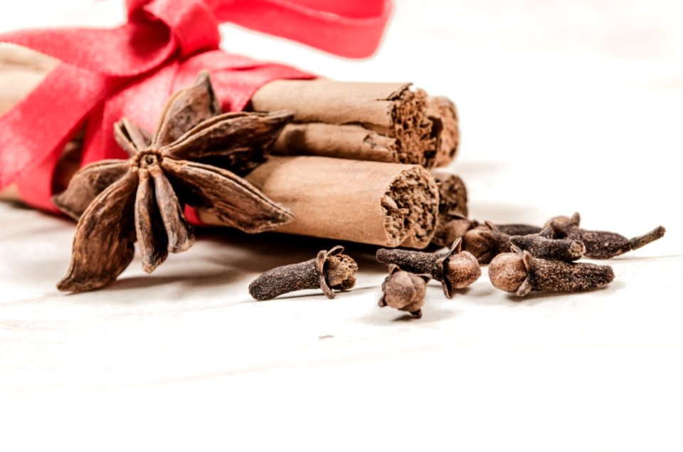 Spices With Bow photo
