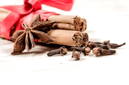 Spices With Bow photo