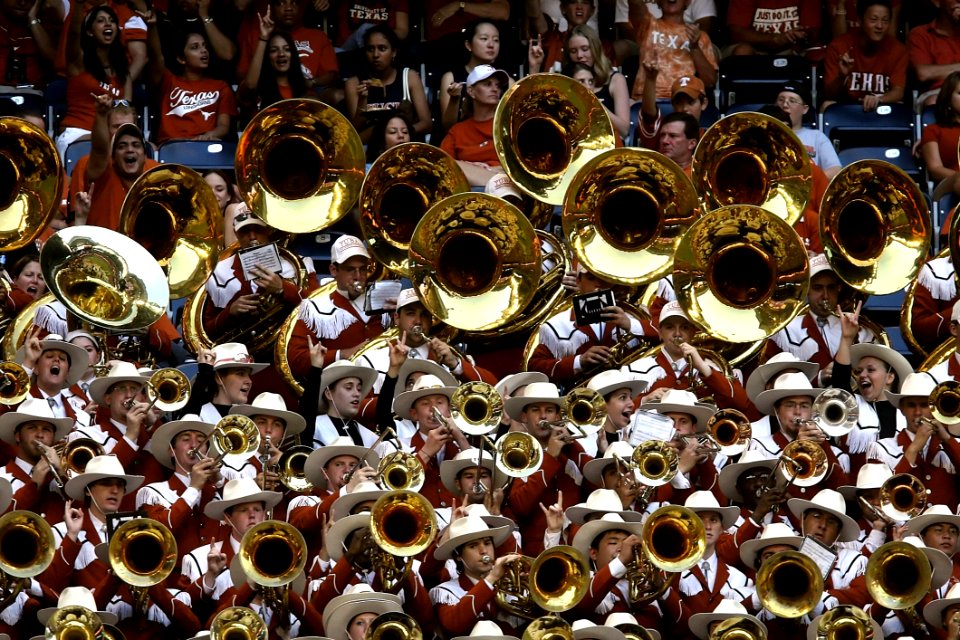 Brass Wind Instruments Of A Band