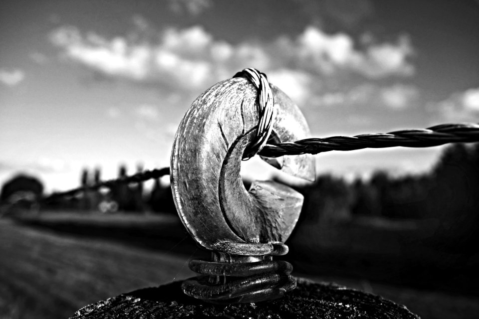 Silver Metal Round Part