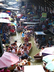 Bangkok water marketplace