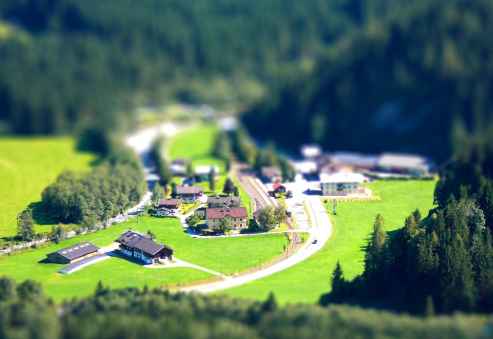 Aerial Photo Of Houses