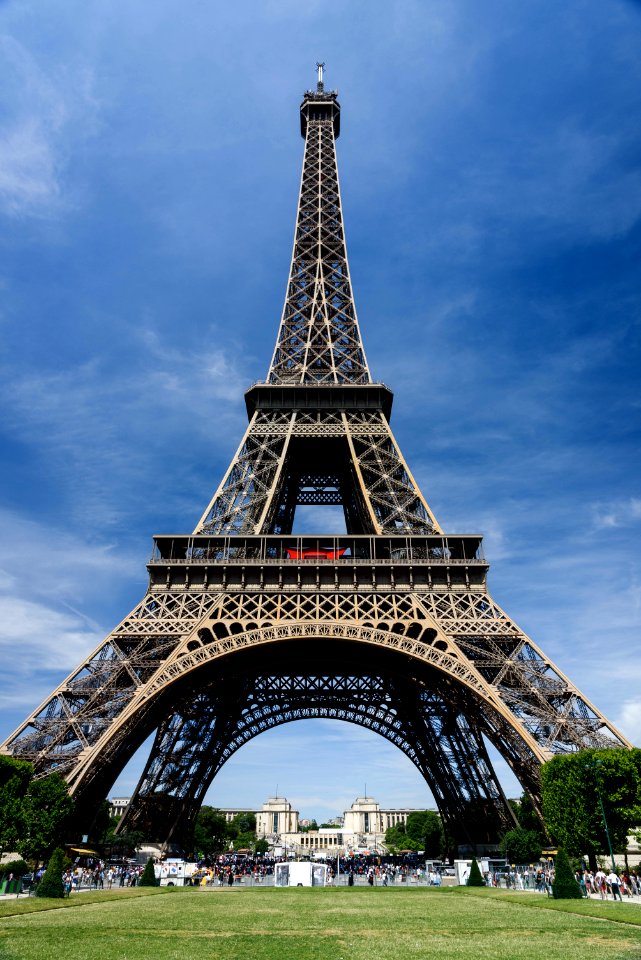 Worms View Of Eiffel Tower During Daytime