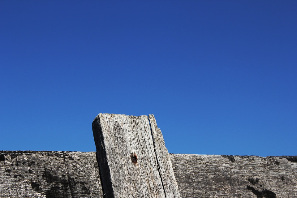 Blue sky old