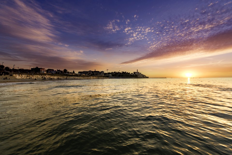 Sunset At Sea