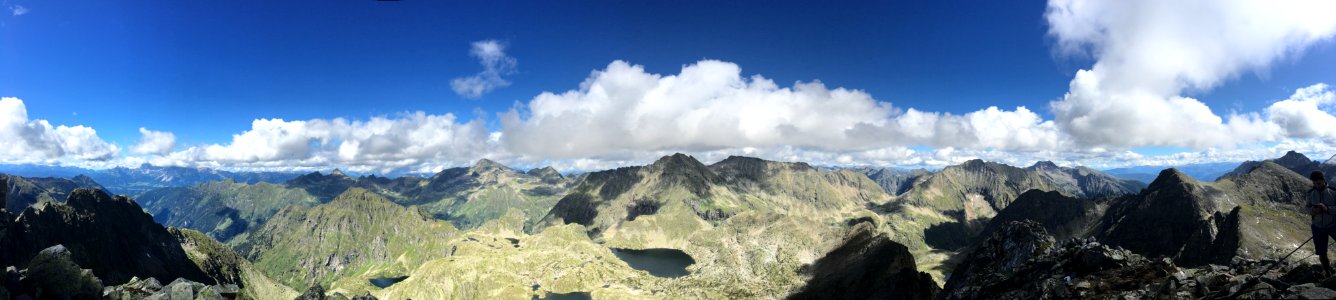 Panorama Photo Of Mountains photo