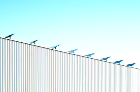 Solar Panel On Rooftop