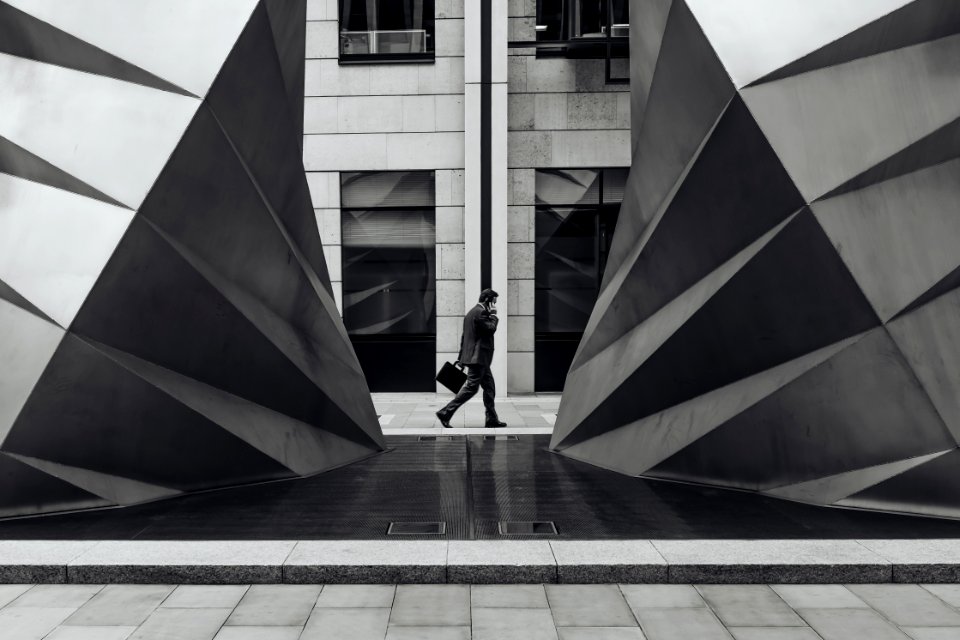 Businessman With Briefcase