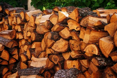 Brown Wooden Firewood photo