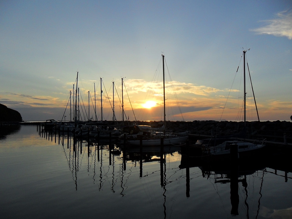 Boats sea mood