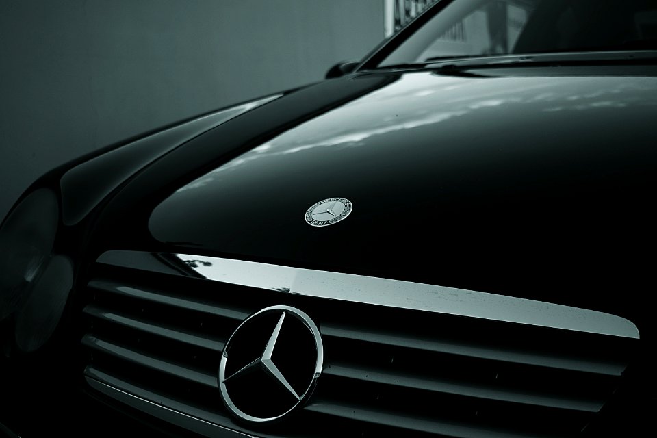 Mercedes Benz Black Car